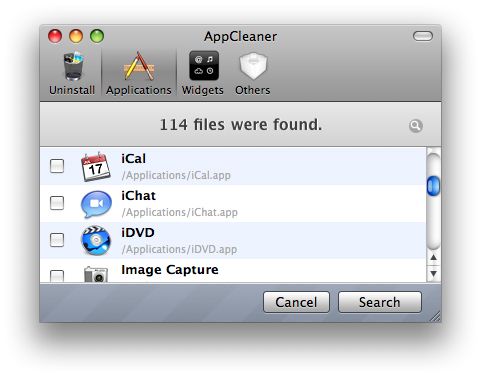 appcleaner for mac 10.7.5